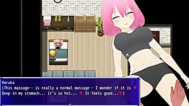 Bold cuckold play embraces her lust with masturbation, blowjob, and toy fingering in anime hentai style.