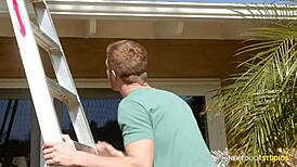 Donte Thick Fucks Hot Ginger on Rooftop