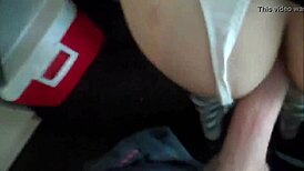 Teen with Huge Tits Gets Nailed by a Massive Cock in Wild Action