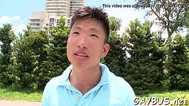 blindfolded stud tricked into oral by hunk