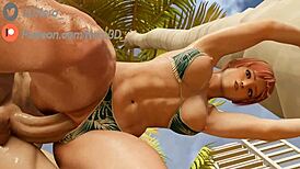 死或生角色狂野3D动漫场景