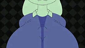 teacher toriel from deltarune gets banged with monster cock titty fuck and cum