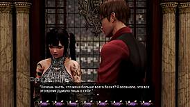 complete gameplay - pale carnations part 27, with japanese milf fucking monster cock outdoor