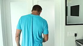 Britanny Shae got slammed doggystyle by her step dad last night