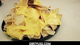 rion king sneakily uses teen girlfriend britt blair near stepdad’s watchful eyes