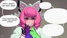 pov challenge overcome with big tits