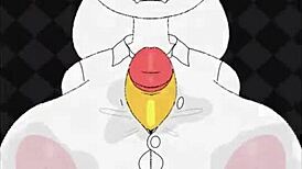 teacher toriel from deltarune gets banged with monster cock titty fuck and cum