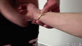 Cute Blond Twink Takes Arm-Sized Cock in Raw Bareback Action!