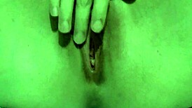 Intense close-up orgasm