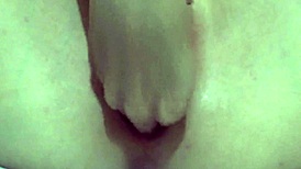 Intense close-up orgasm