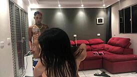 Novinha Gostosa Dançando Para Maloqueiros Só De Fio Dental