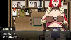 Rebecca Saves Boy With Big Ass And Tits From Bandits