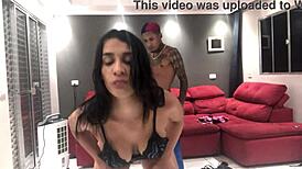 Novinha Gostosa Dançando Para Maloqueiros Só De Fio Dental