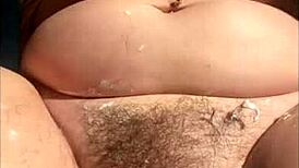 Wet Shaved Pussy Squirts Orgasm Close-Up!