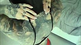 melody radford's sexy dance is so hot, petite and tattooed 😍