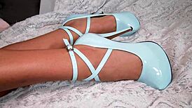 adriana chechik's pov blowjob leads to swallow, nylon leggings tease