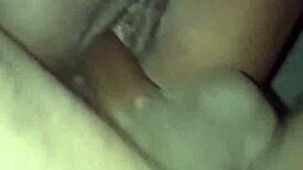 horny slut bent over for rough quickie pussy pounding