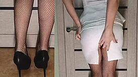 Slut Takes Off Panties At New Year's Party