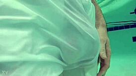 XnxxJohn Pool Boy Caught in See-Thru Underwater GoPro Action