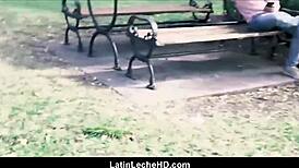 Straight spanish latino twink sex with gay stranger for cash pov