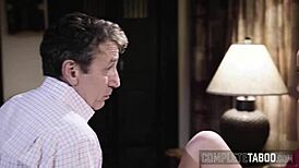 Taboo Stepdaughter Gets Her Pussy Fingered and Jizzed in Secret