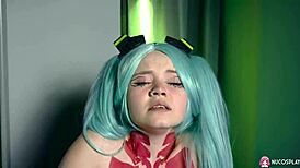 Horny babe Rebecca Nikson pleasures herself with fingers and sex toy!