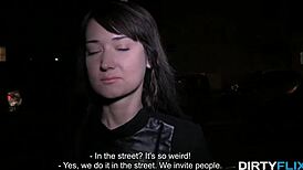 Angie Moon Gets Bent Over for Dirty Doggy Fuck and Cum