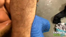 Trailertrashboys star Trenton Ducati raw fucks gay with monster cock