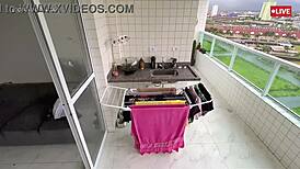 i hired this hot latina employee look at that ass i go crazy