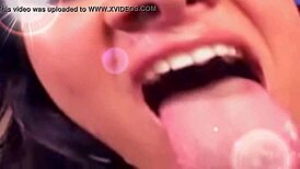 Another cum swallowing video for lovers by bof with intense action