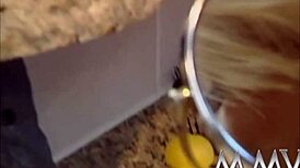 i’m obsessed with licking this massive cock, so hot