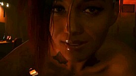 Judy Alvarez Fucking That Girl in Hot Cyberpunk Lesbian Sex?