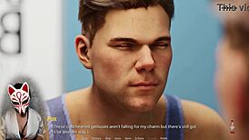 anime game hentai booty grab in scent 3