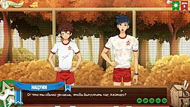 My Pulse Quickens Watching Game Friends Camp Episode 9 with Natsumi’s Juicy Blowjob in Russian Voice