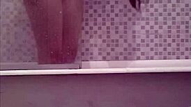 My sister spied on while bathing!