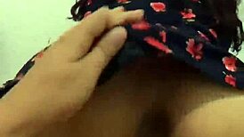 hanging out with the neighbor in that floral dress, she's got a big ass