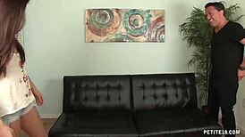 Cute Teen Engages in Hardcore Sex with Her Neighbor