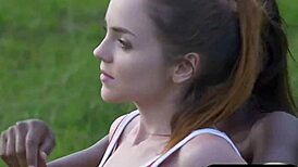 hey girl, ready for some cappucino interracial lesbian fun with teenies?