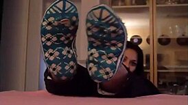 Mature Wife Indulges In Sexy Feet Fetish With Licking, Sucking, And Masturbation Scenes