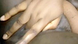 Oiled Tight Pink Pussy Ripped Clothes Masturbation Close-Up