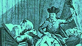 Vintage Erotic Illustration Of Anime Characters In Retro Style