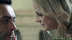 Foot fetish enthusiast enjoys a relaxing foot massage session