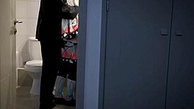 mitsuri spies tanjiro fucking shinobu in toilet roleplay