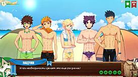 Photographer's Badge Episode 18: Twink Teens Engage In Gay Hentai Action With Russian Voice Acting.