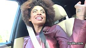 erotic cutie gives a blowjob in pov, then gets her spread twat penetrated hard