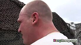 Gay jock blows and is pleased by his hunk friend