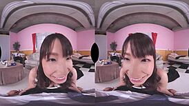 Young Asian Teen Gives Blowjob and Creampie Sex in Reality