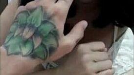 White Wolf Gets Greedy Demonic Blowjob From White Moon