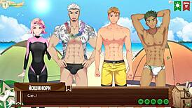 Photographer's Badge Episode 18: Twink Teens Engage In Gay Hentai Action With Russian Voice Acting.