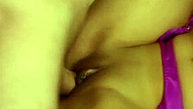 Gorgeous masked babe in stockings gets hardcore massage and facial 😘